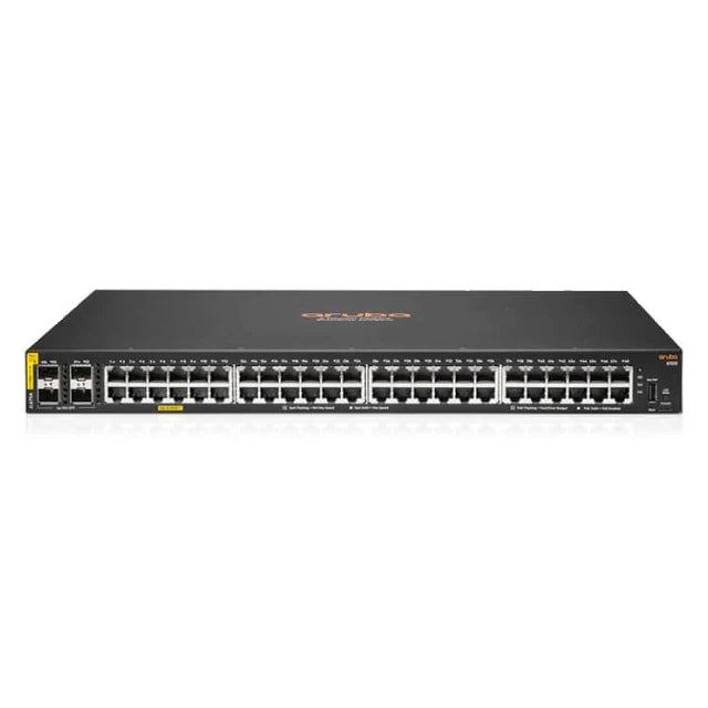 JL675A - HPE Aruba 6100 Series Switch 48G Class4 PoE 4SFP