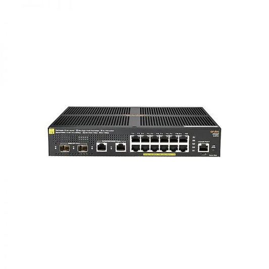 JL693A - HPE Aruba 2930F 12G PoE+ 2G/2SFP+ Switch