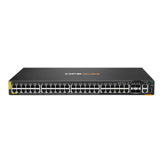 JL727B HPE Aruba Networking CX 6200F 48G Class‑4 PoE 4SFP+ 370W Switch